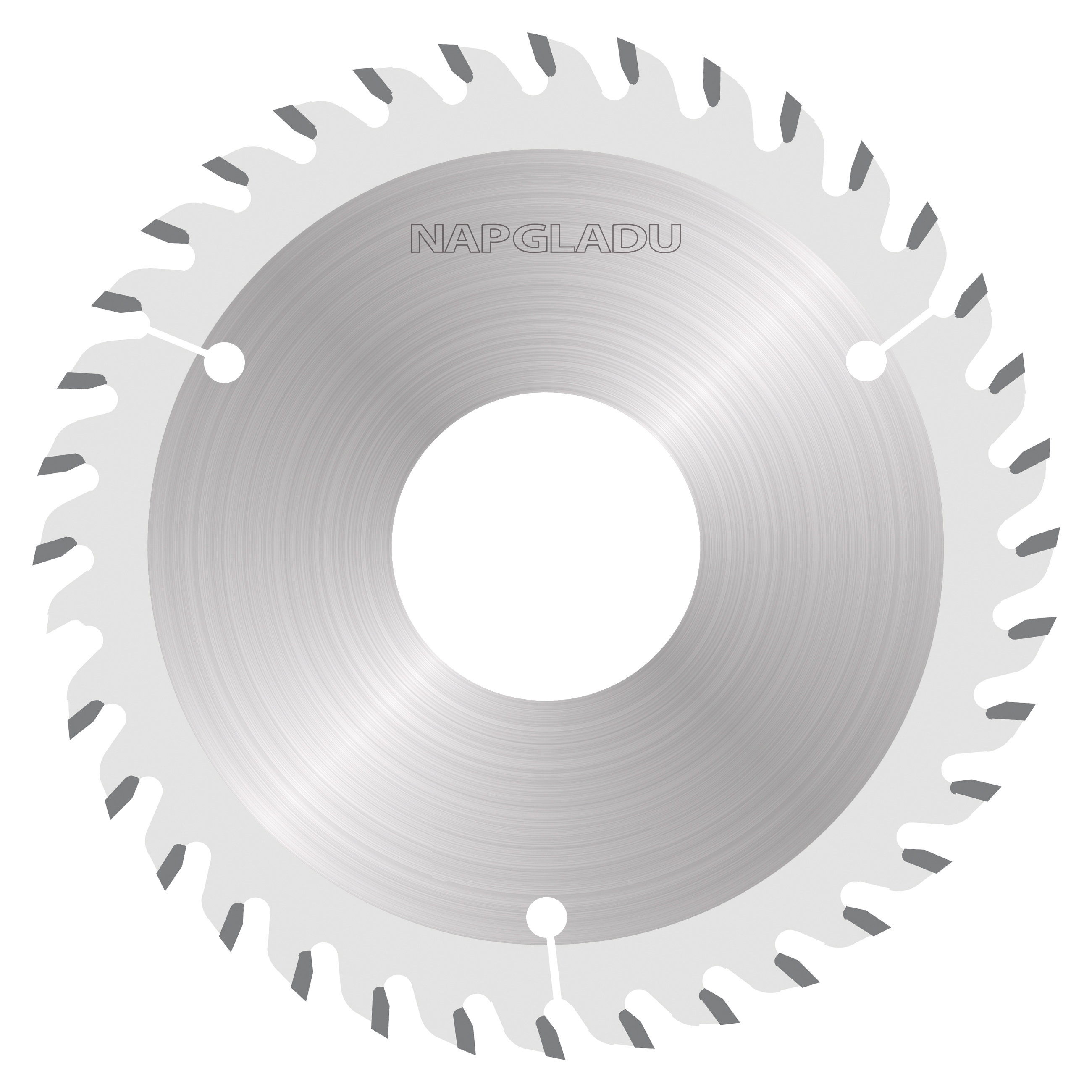 triple-chip grind resharpenable carbide scoring panel baldes