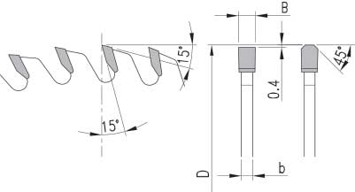 triple-chip grind measurements
